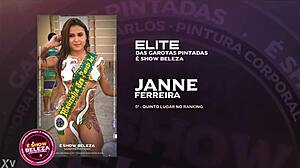 Brazilian Women With Elite Body Painting