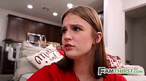 Holiday Family Threesome Hump