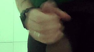 security at the mall masturbating in the bathroom