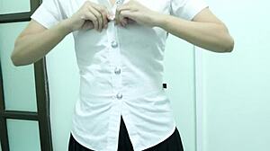 alex legend guides aila donovan for a facial treatment