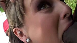 Isabel enjoys an outdoor group activity with friends