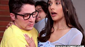 Boyfriend Uses Girlfriend Freely on Birthday in Front of Friends