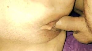 Wife Films Porn Behind The Scenes With Stockings And Anal