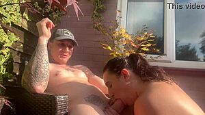 British Housewife Milf In Crossdressing Deepthroat With Big Ass!