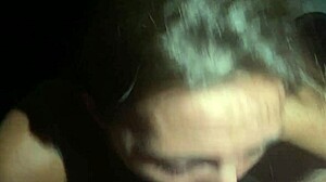 This blowjob is homemade in the bedroom