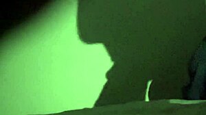 This blowjob is homemade in the bedroom