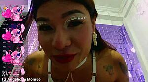 Is this transgirl's cumshot from her girlpenis the hottest you've seen?