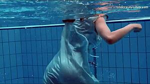 i saw piyavka chehova's big juicy tits underwater, so bouncy