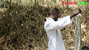 doctor softkind demands hardcore banging with ebony bbw in this bush, can she handle it?