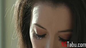 Stepmom wants him to catch her in taboo acts.