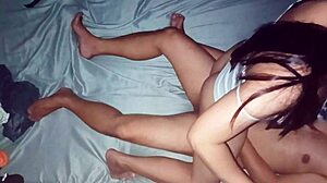 hot asian chubby pregnant mom banging in bedroom
