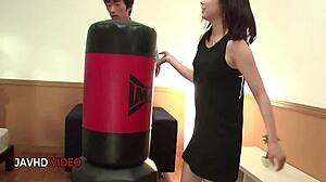 Milf Nao Mizuki In Hardcore Threesome With Sensual Blowjob