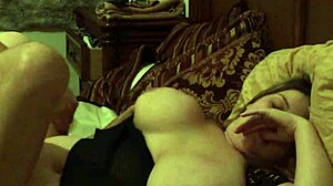 I fuck my wife with natural big tits hard.