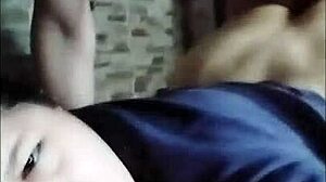 Latina brunette gets fucked hard by stepbrother in bathroom