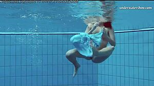 i saw piyavka chehova's big juicy tits underwater, so bouncy