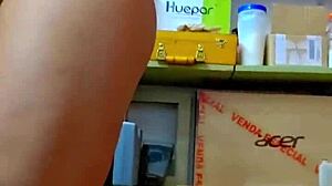 Kalena Mitrak, you won’t believe this quickie in the garage!