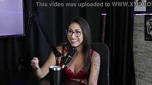 Luciana Picchi Sheer Red Discusses Reality Show And Magazine Cover