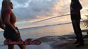 I give to unknown fisherman on red