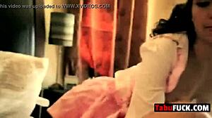 Stunning Babe Fucked Hard in Bedroom with Relentless Oral Action