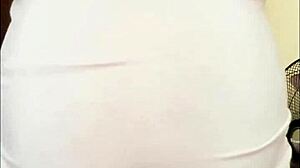 Bold real hooker with blonde hair takes intense bareback fuck and cumshot on ass.