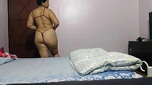 pov big ass brunette masturbates tight pussy to a delicious orgasm in solo action