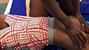 Hey, watch this passionate breast massage turning into sex.