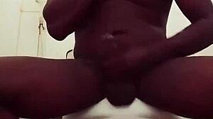 Naija jerking to my neighbors moaning