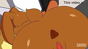 lovely lopunny getting her big ass deepthroated in school