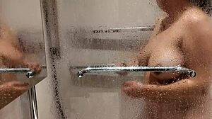 Stepsister, what are you doing in the bathroom?