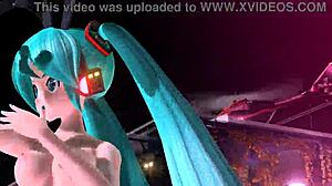 Hatsune Miku Nude Bunny Costume Full Exposure