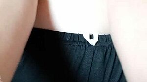 Pregnant Milf Spits On Her Big Tits