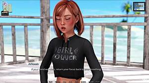 Sunshine Love in Game Scene at Age 35