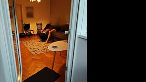 My step mom watches me suck my husband's dick