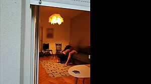 My step mom watches me suck my husband's dick