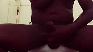 Naija jerking to my neighbors moaning