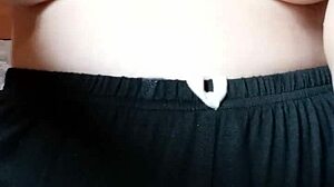 Pregnant Milf Spits On Her Big Tits