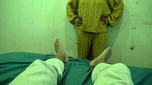 Hairy Amateur Stepmom Made Her 18 Year Old Stepson Cum In Bedroom