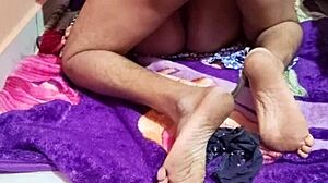 Desi Girlfriend Enjoys Hardcore Fun With Friend