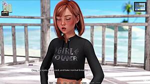 Sunshine Love in Game Scene at Age 35