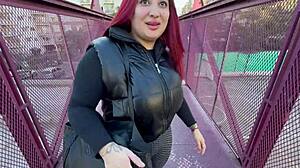 I meet my best friend on the street and cum on her pretty face.