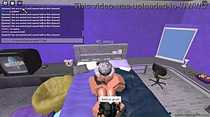 Rich slut craves pounding from wild Roblox fan obsession