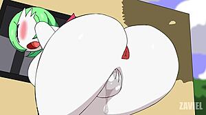 lovely lopunny getting her big ass deepthroated in school