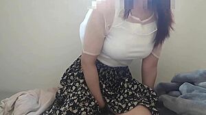 couldn't stop urges, did sweet onanism on blanket 😍