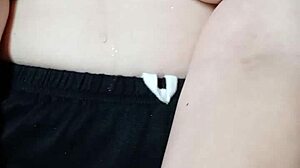 Pregnant Milf Spits On Her Big Tits