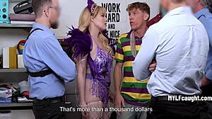 Stepson Caught, Stepmom Jessica Ryan Gangbanged Hard!