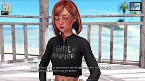 Sunshine Love in Game Scene at Age 35