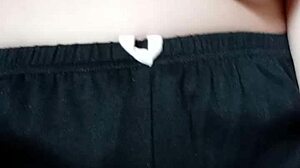 Pregnant Milf Spits On Her Big Tits