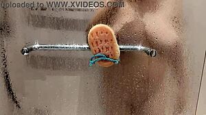 Stepsister, what are you doing in the bathroom?