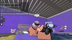 Rich slut craves pounding from wild Roblox fan obsession
