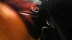 Bookstore girl removes condom for creampie in car